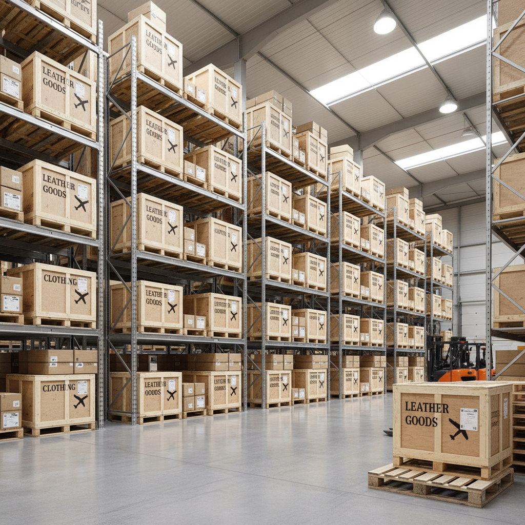 Air freight services for leather and clothing brands